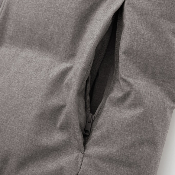 Gray Puffer Down Jacket - Picture 3 of 4